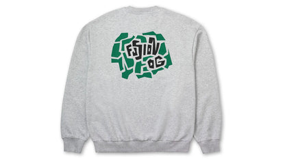 HEATHER GREY / ULTRAMARINE GREEN