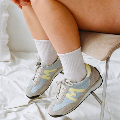 AQUA GRAY / WAX YELLOW
