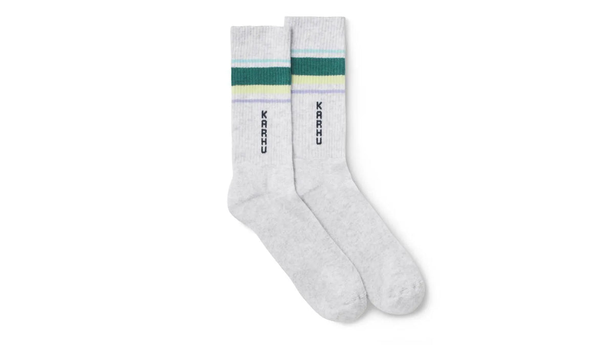 LIGHT GREY MELANGE / BRITTANY BLUE