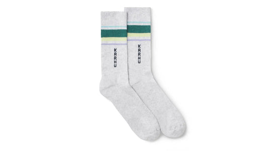 LIGHT GREY MELANGE / BRITTANY BLUE