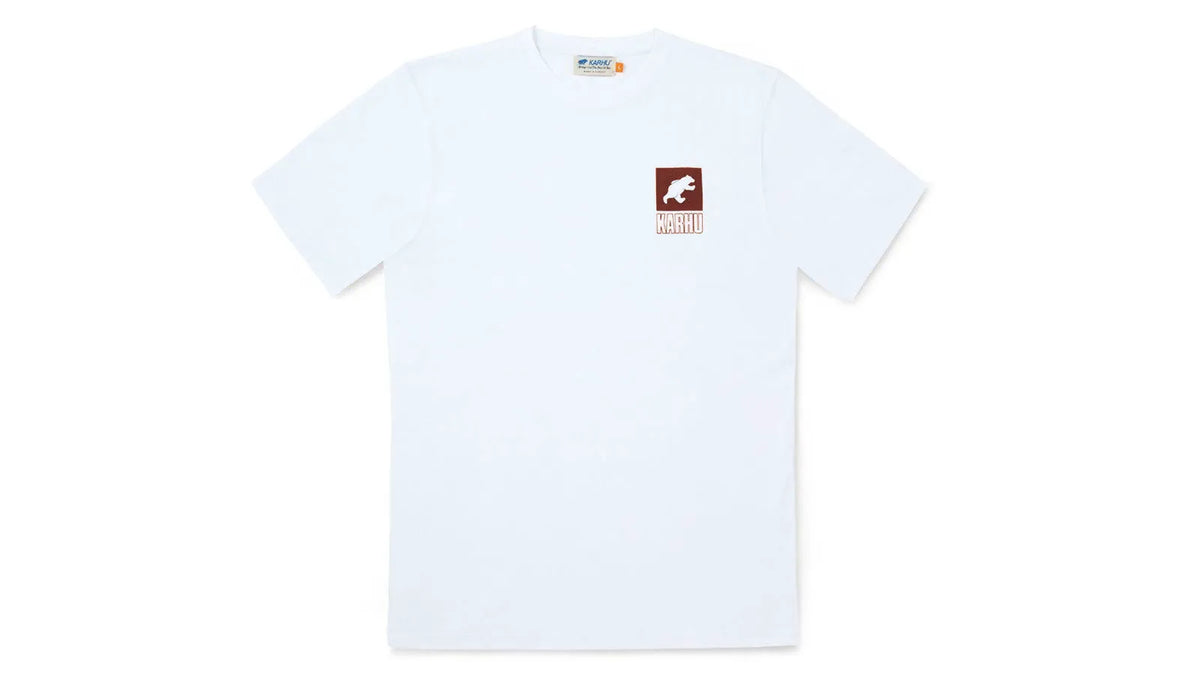 BRIGHT WHITE / BURNT BRICK