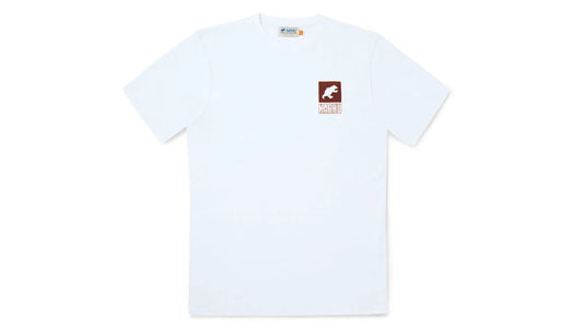 BRIGHT WHITE / BURNT BRICK