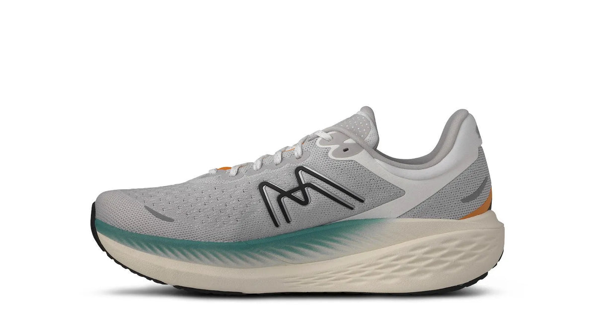 WHITE / DUSTY TURQUOISE