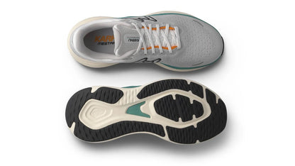 WHITE / DUSTY TURQUOISE