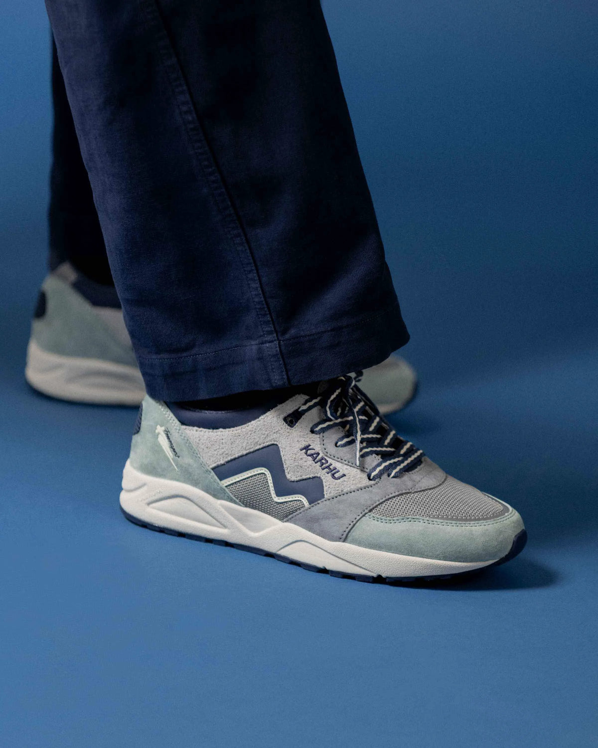 AQUA GRAY / VINTAGE INDIGO