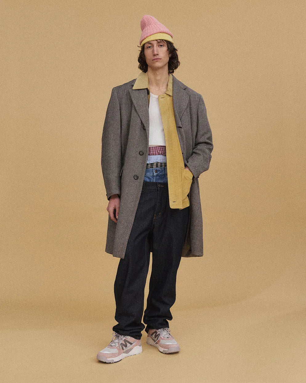 ADOBE ROSE / DARK GULL GRAY
