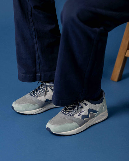 AQUA GRAY / VINTAGE INDIGO